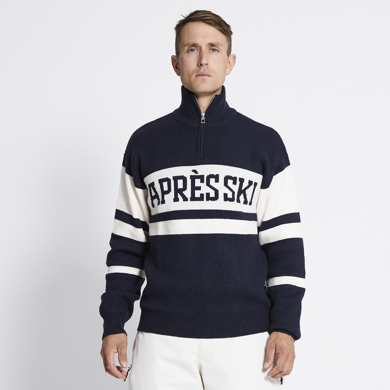 Half zip sweater "Ski sweater"